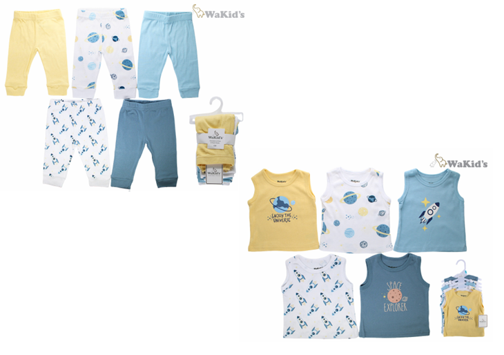 SET 6 PIEZAS 90942 WAKIDS