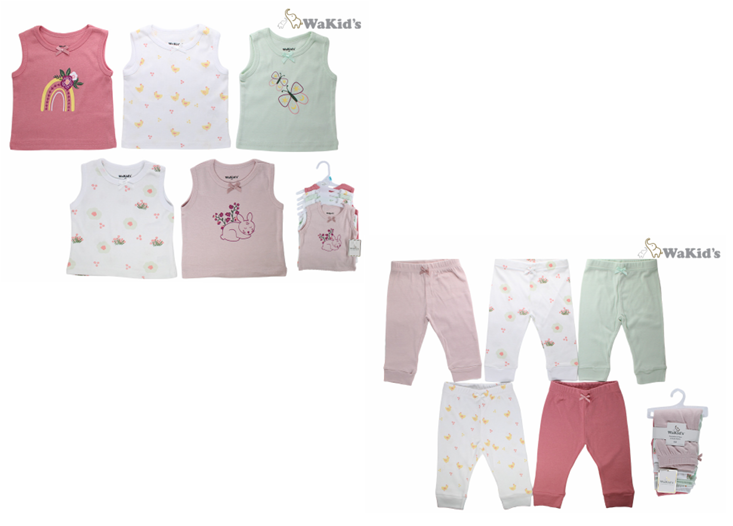 SET 6 PIEZAS 90944 WAKIDS