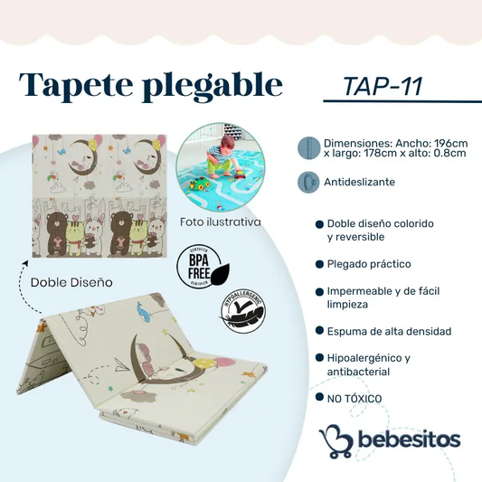 ALFOMBRA DE GATEO BEBESITOS