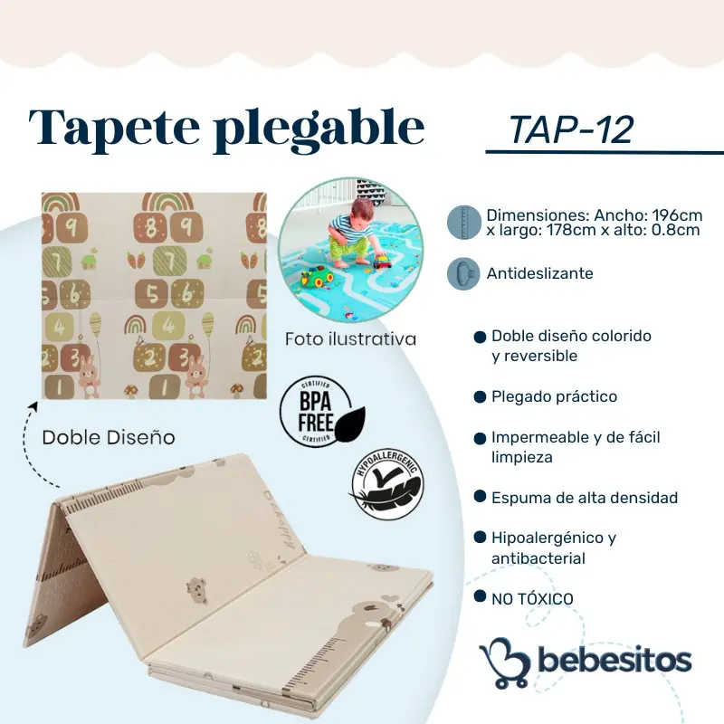 ALFOMBRA DE GATEO BEBESITOS