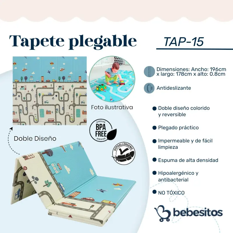 ALFOMBRA DE GATEO BEBESITOS