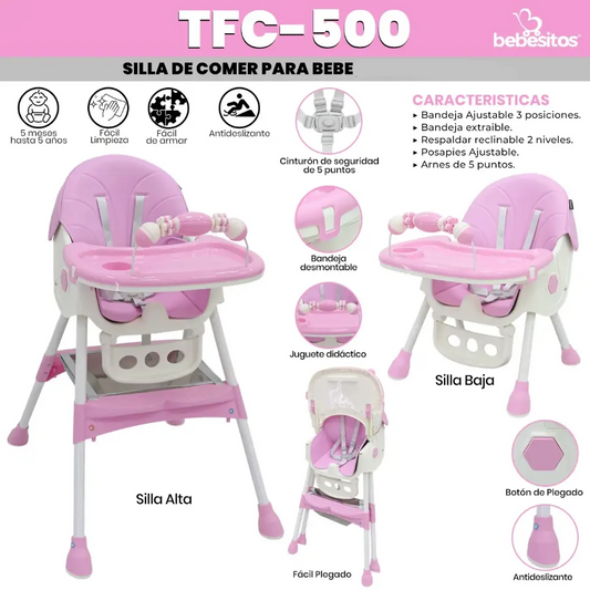 SILLA DE COMER TFC BEBESITOS