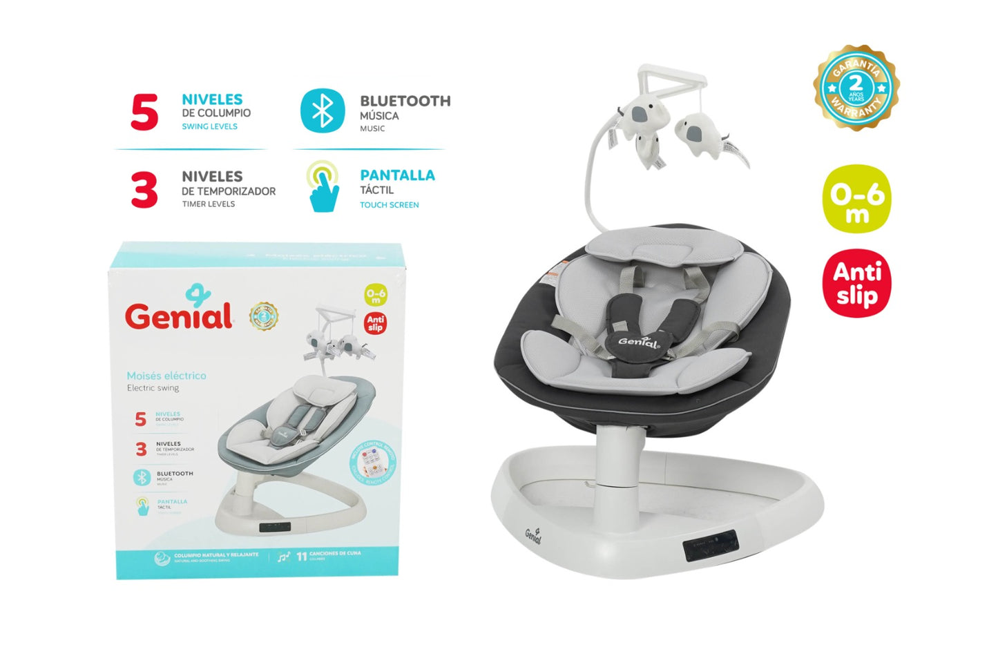 SILLA MECEDORA ELECTRICA GENIAL