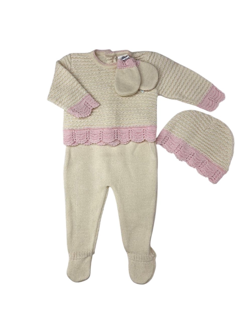 CONJUNTO TEJIDO DE PRIMERA PUESTA NIÑA