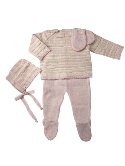 CONJUNTO TEJIDO DE PRIMERA PUESTA NIÑA