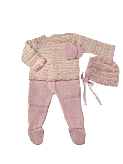 CONJUNTO TEJIDO DE PRIMERA PUESTA NIÑA