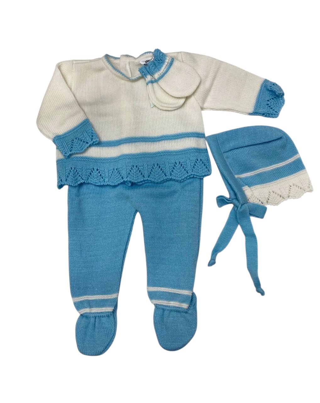 CONJUNTO TEJIDO PRIMERA PUESTA NIÑO