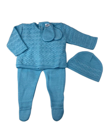 CONJUNTO TEJIDO PRIMERA PUESTA NIÑO