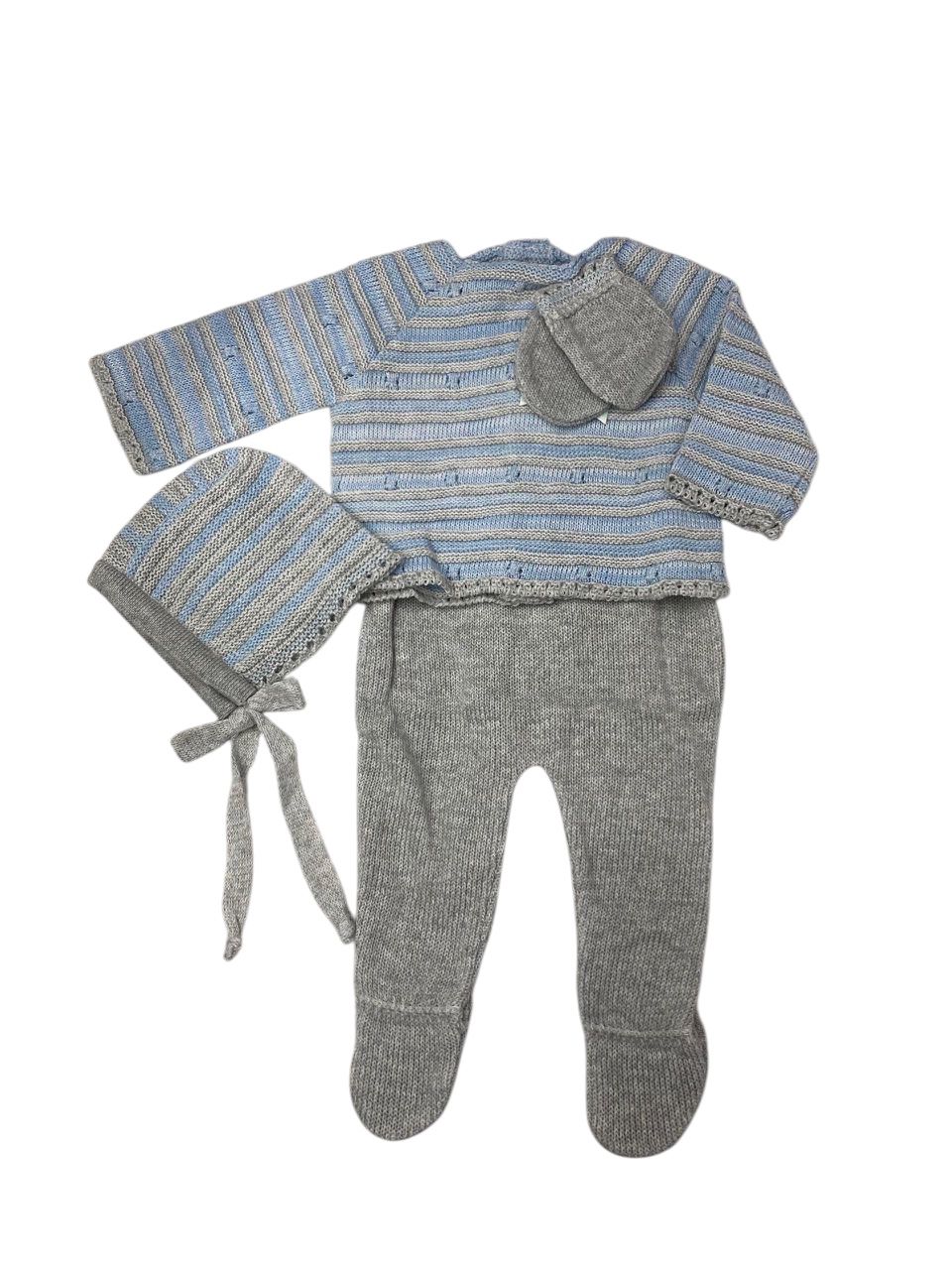 CONJUNTO TEJIDO PRIMERA PUESTA NIÑO