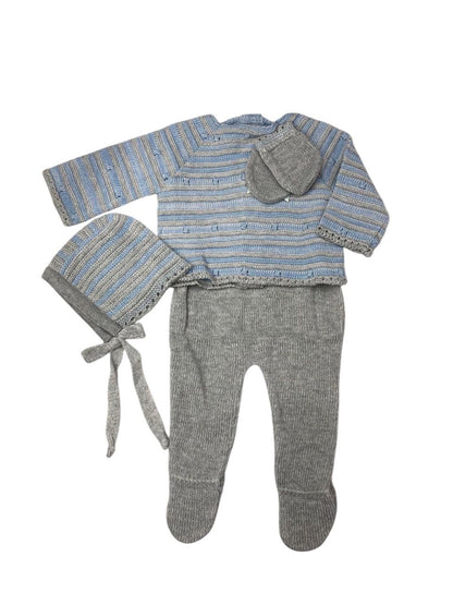 CONJUNTO TEJIDO PRIMERA PUESTA NIÑO