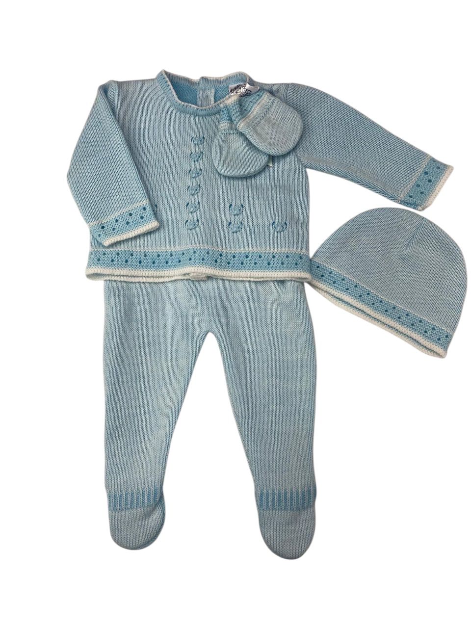 CONJUNTO TEJIDO PRIMERA PUESTA NIÑO