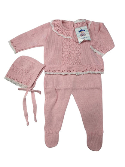 CONJUNTO TEJIDO DE PRIMERA PUESTA NIÑA