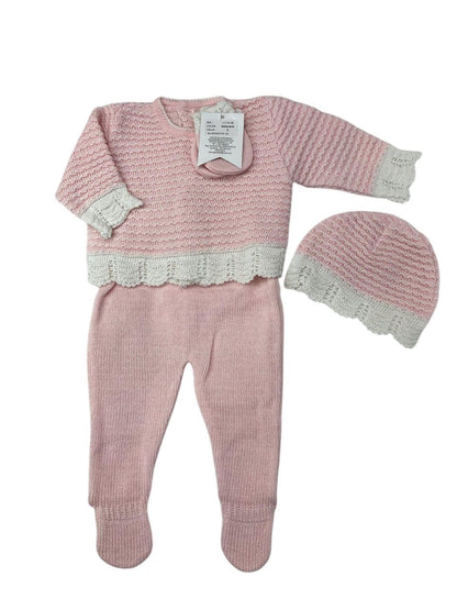 CONJUNTO TEJIDO DE PRIMERA PUESTA NIÑA