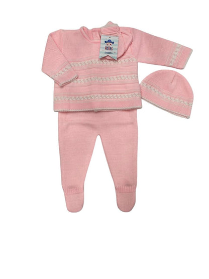CONJUNTO TEJIDO DE PRIMERA PUESTA NIÑA