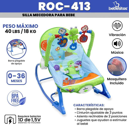 SILLA MECEDORA ROC 413 BEBESITOS