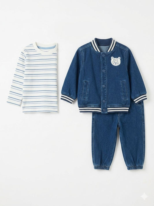 SET 3 PIEZAS BEAR DELUXE LITTLE ME