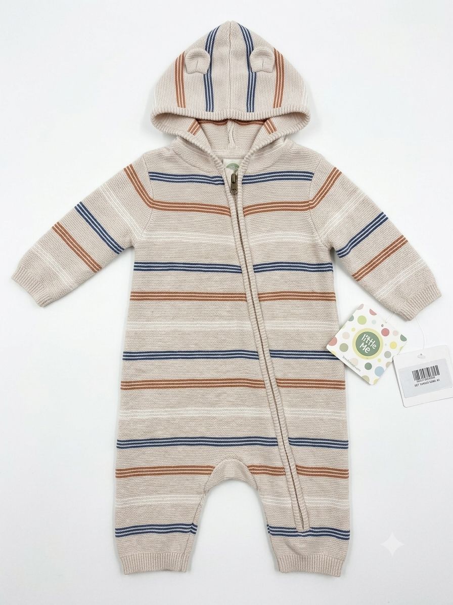 BRAGA TEJIDA BROWN LITTLE ME
