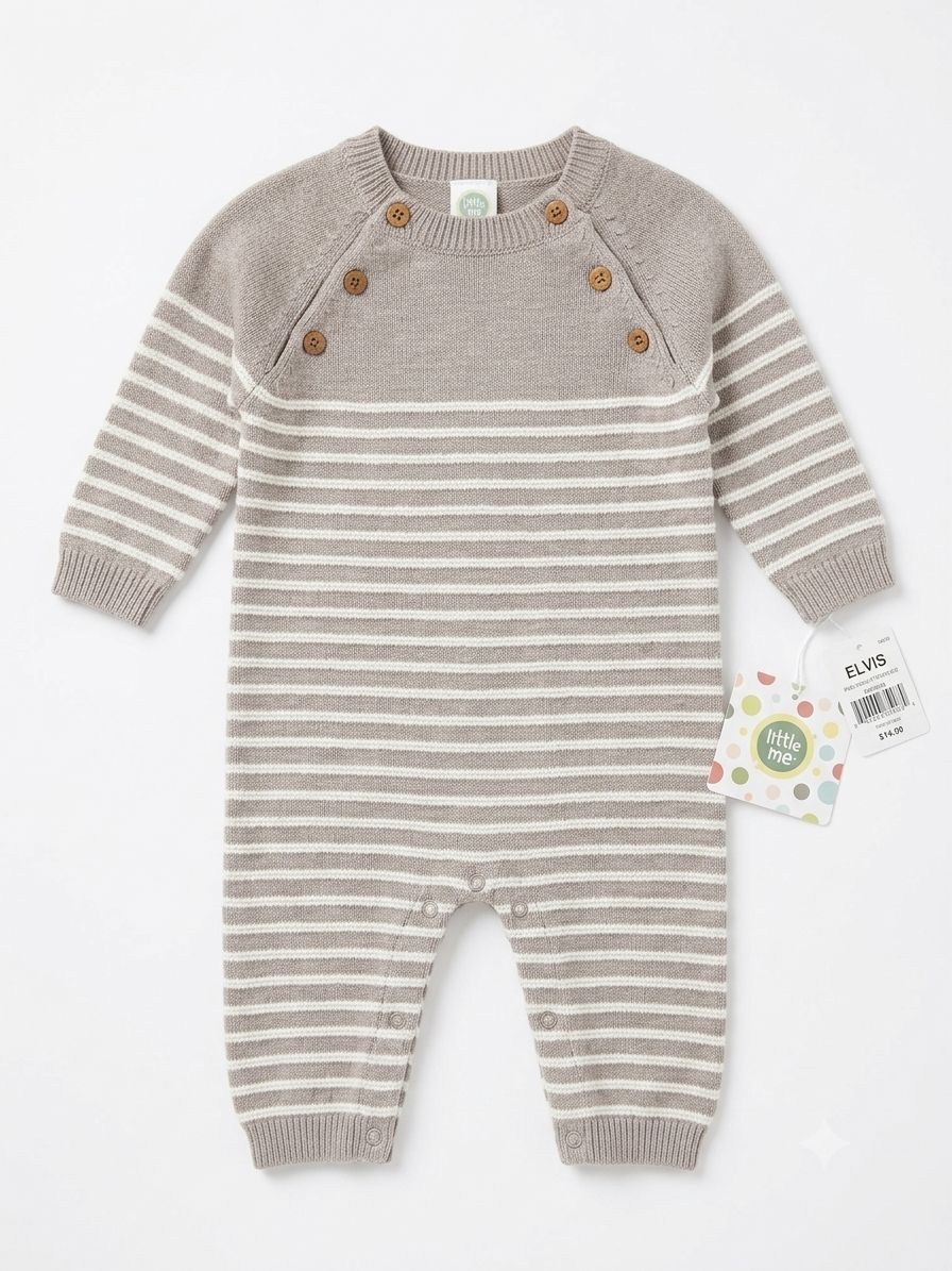 BRAGA TEJIDA BEIGE LITTLE ME
