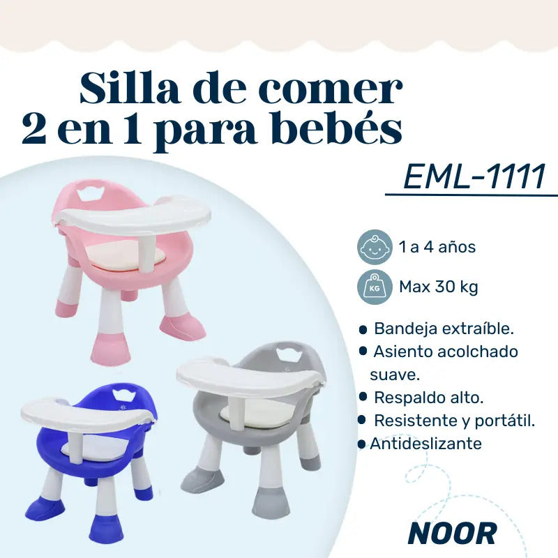 SILLA DE COMER EML BEBESITOS
