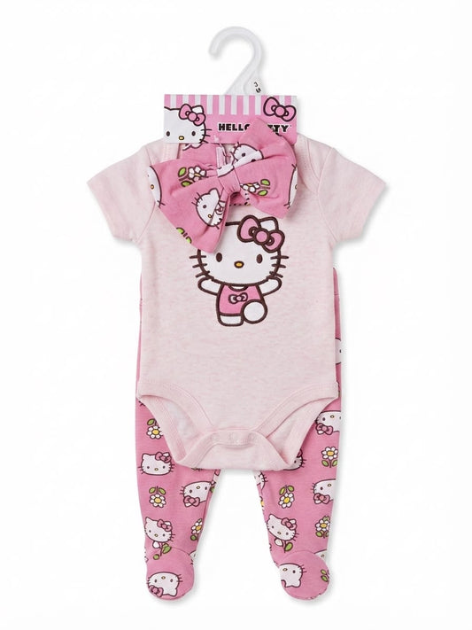 SET 3 PIEZAS BRANDS HELLO KITTY