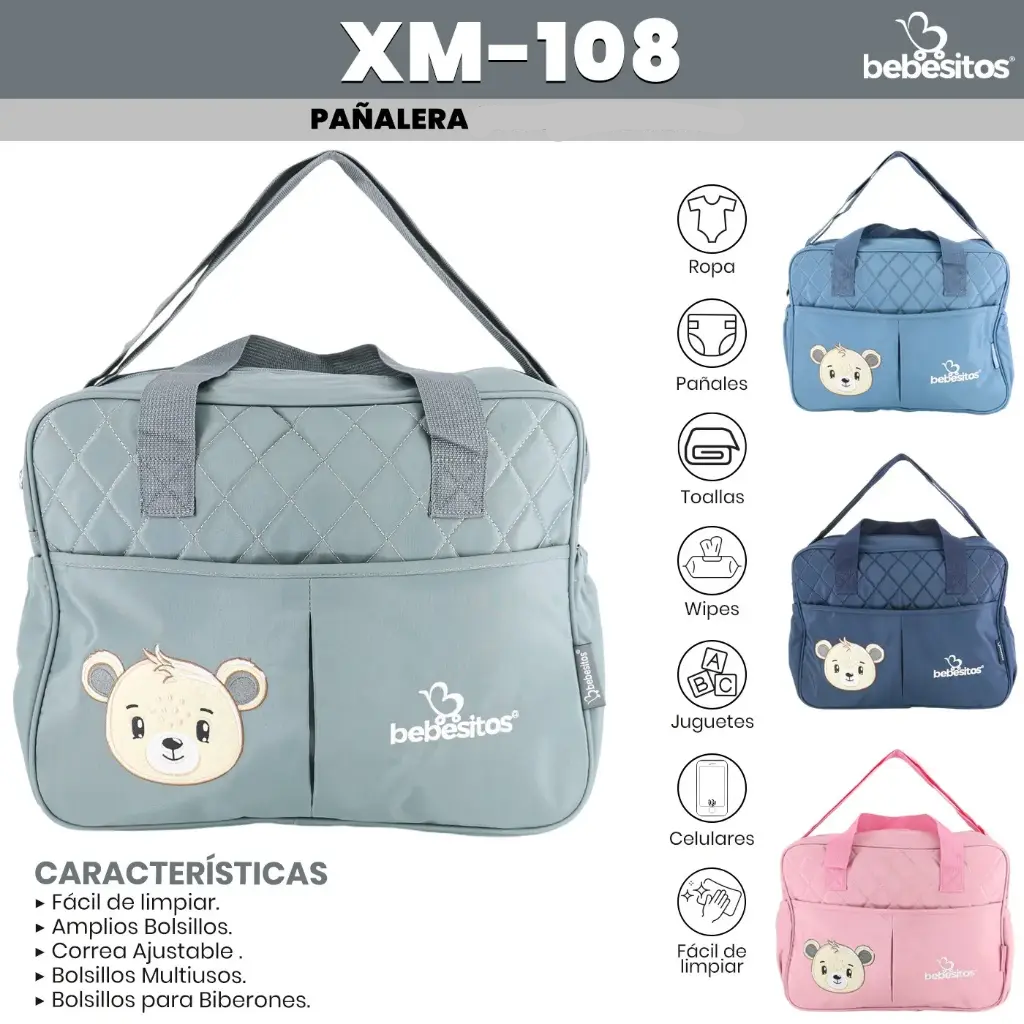 PAÑALERA XM108 BEBESITOS