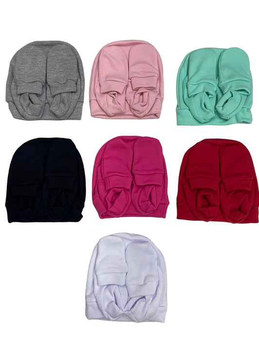 SET DE GORRO, MANOPLAS, ESCARPINES