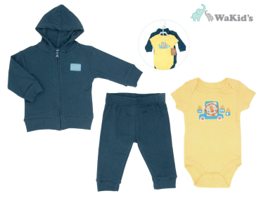 SET 3 PZAS BEEP WAKIDS