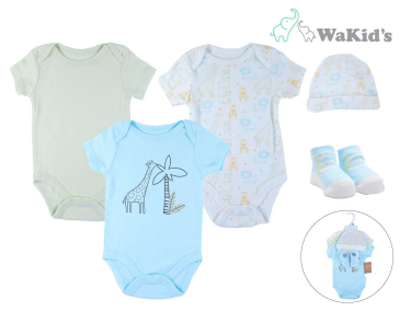 SET 5 PZAS JIRAFA WAKIDS