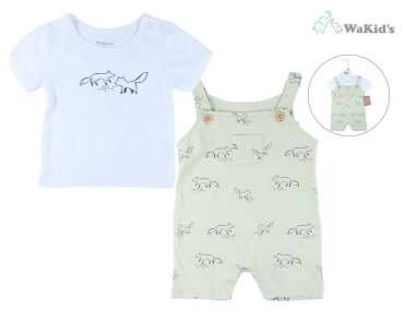 SET 2 PZAS BRAGA WAKIDS