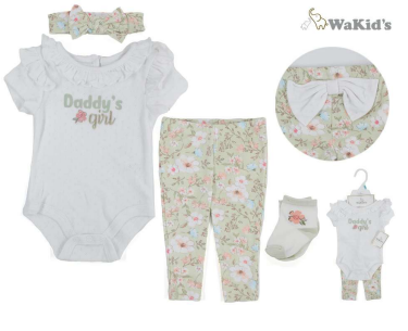 SET 4 PZAS 880 WAKIDS
