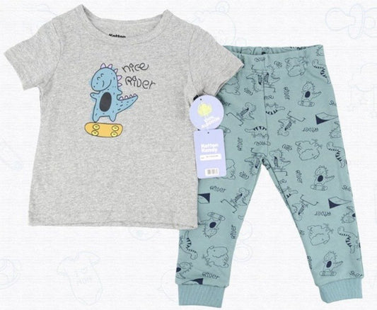 PIJAMA 2 PIEZAS DINO KOTTON KANDY