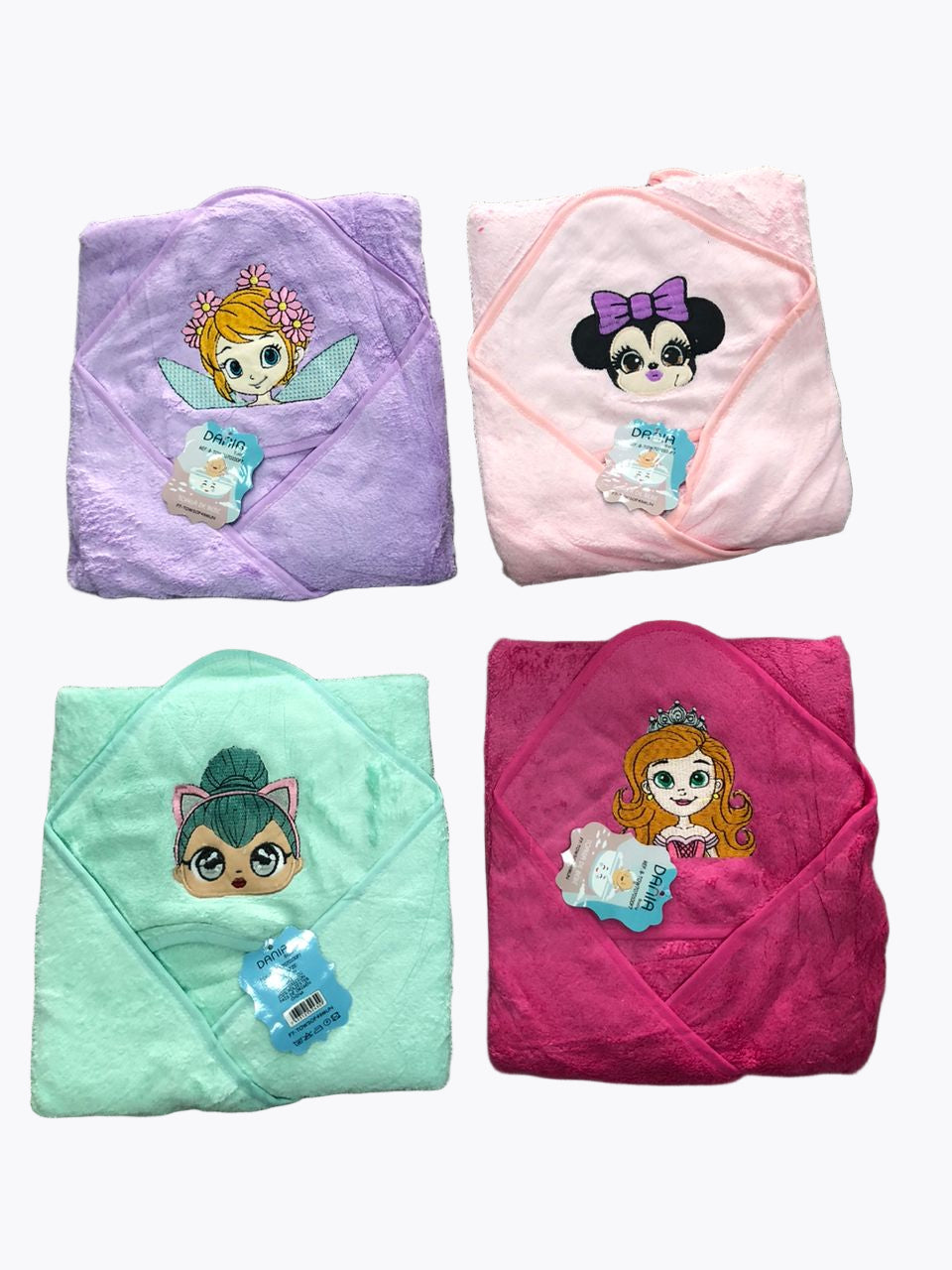 TOALLA CAPUCHA DANIA